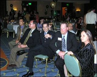 Michael Million, Tim Peters, Jim Davis, Eric Hernandez and His Wife Loretta