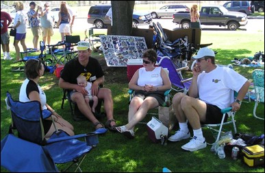 Linda Schniepp, Ted McColl with Son Robert, Cindy Walcott (Bryan's Wife) and Linda's Husband Roger Stambulski