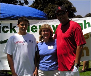 The Rodriguez's--Marla Wrightson with Husband Ron and Son Jordan