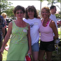 Cydney Hill, Debbie McCormick and Lisa Peete