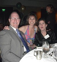Brian Miller, Lara Tepper and Brian's Wife Danielle