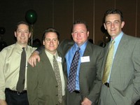 Bryan Walcott, Tom Zimmerly, Rick Jones and Roger Stambulski (Linda Schniepp's Husband)