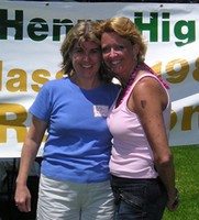 Marla Wrightson and Lisa Peete