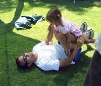 Michael Million is STILL the Tickle Monster for Daughter Rachel