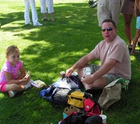 Rick Jones and Daughter Hayden