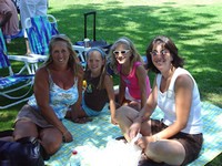Elana Addleson with Daughters Erin and Toni Along Side Susy Shumacher