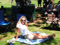 Debbie Poteet Catching Some Rays