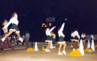 Cheer Squad Cheering the Patriots to a 