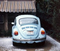 IBSKEEN in San Diego with Actual Snow says the VW Bug