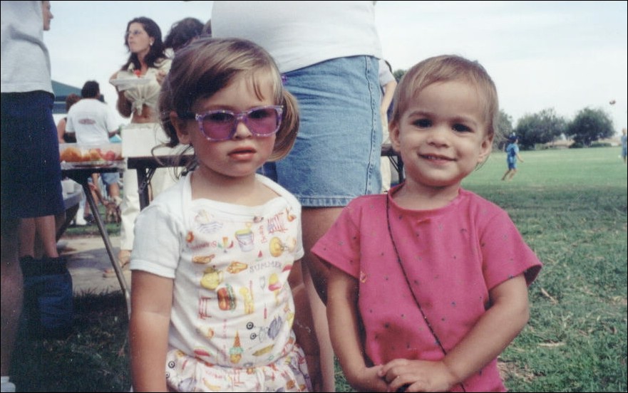 Alexis Handler and Rachel Million