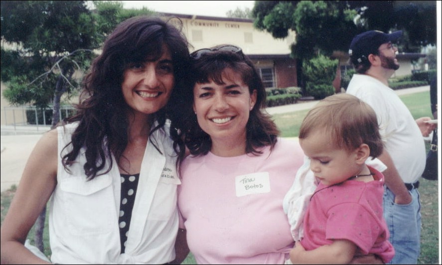 Andrea Kirazian and Tina Botos