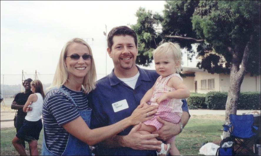 Bill and Heidi Bender and Bailey