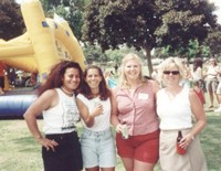 Faith Leaseau Yvette diCarlo Julie Myers Tracy Cottrell